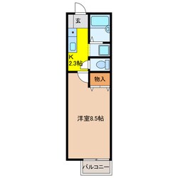 ボヌール水海道の物件間取画像